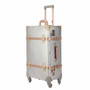 Retro Spinner Rolling Luggage Set Travel Bag Trolley Women Suitcase Wheels Vintage Cabin Trunk