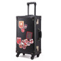 Fashion retro suitcase vintage trolley luggage trolley male female vintage travel bag20 22 24 the box pull box