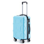 2018 NEW business ABS trolley case students Travel waterproof luggage rolling suitcase Boarding Password box Mute Cardan wheel