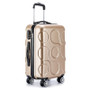 2018 NEW business ABS trolley case students Travel waterproof luggage rolling suitcase Boarding Password box Mute Cardan wheel