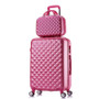 Fashion Cosmetic Bag Girl Students Trolley Case Travel Spinner Password Luggage Woman Rolling Suitcase