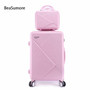 BeaSumore Women Korean Rolling Luggage Sets Spinner Handle Suitcase Wheels Cute High capacity Trolley 20 inch Men Cabin Trunk