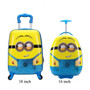 trolley suitcase with wheels child rolling luggage kid travel cabin suitcase cartoon Boys Girls School backpack bag