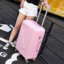 2PCS/SET 14inch Cosmetic bag 20/22/24/28 inches girl students trolley case Travel spinner luggage rolling suitcase Boarding box