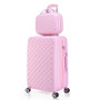 2PCS/SET 14inch Cosmetic bag 20/22/24/28 inches girl students trolley case Travel spinner luggage rolling suitcase Boarding box