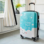 24 inch ABS+PC suitcase Travel trolley luggage 20'' carry on rolling luggage Cabin trolly bag for traveling kids Luggage bag