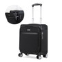 Uniwalker Lightweight Carry-on Suitcase Softside Cabin Case Spinner Underseat Luggage with TSA Lock
