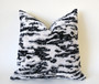 Serengeti Tigre Blanc Pillow Cover / Schumacher Pillow Cover / Animal Print Pillow Cover / Tiger Pillow Cover