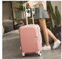 ABS+ PC Brand Women 20"24"26" Inch Travel Luggage Trolley suitcase Boarding Case Rolling Case On Wheels  Women Rolling Luggages