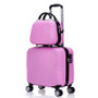 Travel suitcase set Rolling Luggage set Spinner trolley case 18" boarding wheel Woman Cosmetic case carry-on luggage travel bags