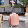 Can sit Women Korean Rolling Luggage Spinner 20 inch High capacity Fashion Travel Bags Password Cabin Suitcase Wheels