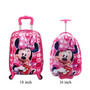 Travel Luggage bags Case School Bags for Girls Boys Waterproof Kids Book Bag Girls Anime Trolley Suitcase Kids Climb The Stairs