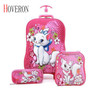 Children Anime Travel Trolley Case Kids Travel 3PCS/set Suitcase Boy Girl Creative Cartoon Pencil Box Children Christmas Gift