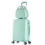 2PCS/SET fashion Cosmetic bag 20/22/24/28 inch girl students trolley case Travel spinner Password luggage woman rolling suitcase