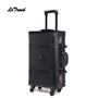 BeaSumore Retro Rolling Luggage Spinner Vintage Leather Suitcase Wheel Trolley Women Travel Bag Men Trunk Carry On Luggage