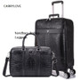CARRYLOVE 16/20/22/24 inch size business noble handbag+Rolling Luggage Spinner brand Travel Suitcase