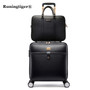 Luxury Suitcase Set Men Women 's Travel Luggage Waterproof PVC leather Box Wheel 16"20"24" inch Rolling Trolley case travel bags