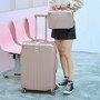 RTYCDG New 2PCS / 14" Cosmetic Bag 20/26 Inch Brand Men's Trolley Case Luggage Travel Bag Student Ladies Rolling Suitcase