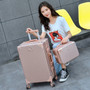 RTYCDG New 2PCS / 14" Cosmetic Bag 20/26 Inch Brand Men's Trolley Case Luggage Travel Bag Student Ladies Rolling Suitcase