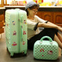 14+24 Inch Women Suitcase Spinner wheel Girls Suitcase Rolling luggageBoxes Travel Bag Trolley Case Hardside Diamond plaid