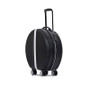 Women's cute round handbag and Trolley suitcase Carry On Luggage Rolling Luggage Trolley Suitcase girl hard case suitcase travel