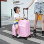 New Children Rolling Luggage Spinner 20 inch Wheels Suitcase Kids Cabin Trolley Student Travel Bag Cute Baby Carry On Trunk