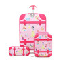 RTYCDG Kids Luggage Rolling Suitcase Variety Cartoon Boy Girl Travel 18inches Students ABS+PC Trolley Case Cute Children Gift