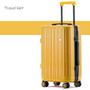 Travel Belt high quality Retro 100% aluminum frame Rolling Luggage Spinner brand Travel Bags Men Women Password Suitcase Wheels