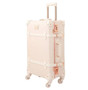 2019 Vintage Suitcase Carry On luggage Hardside Rolling Spinner Retro Style for Travel suitcase