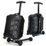 New Designe 21inch TSA Lock Scooter Luggage Aluminum Suitcase With Wheels Skateboard Rolling Luggage Travel Trolley Case