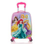 Children's Suitcase Child Trolley case Luggage kids Schoolbags 18" travel Suitcase Wheels 3D Cartoon Travel case kid's Toys box