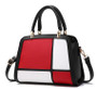 Women Leather Handbag Shoulder Bag Women Contrast Color Bag Female Sac a Main Designer Handbags High Quality Hand Bags LL252