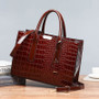Bags For Women 2019 Luxury Handbags Women Bags Designer Crocodile Pattern Leather Shoulder Messenger Bag sac a  C824