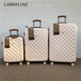 Stylish And Light Large Capacity, High Quality Size PC Rolling Luggage Spinner Brand Travel Suitcase