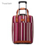 Travel Belt Oxford Rolling Luggage Set Spinner Women Brand Suitcase Wheels Stripe Carry-On Travel Bags