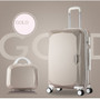 High Capacity Rolling Luggage Spinner Students Password Suitcase Wheels Carry-On Trolley Travel Bag