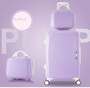 High Capacity Rolling Luggage Spinner Students Password Suitcase Wheels Carry-On Trolley Travel Bag