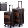 Extravagant And Noble Business Simulation Leather Boarding Rolling Luggage Spinner Travel Suitcase, Travel Bag