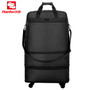 Expandable Suitcases Foldable Men Luggage Lockable Travel Bag Women Spinner Rolling Duffel Trolley Garment Bags