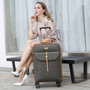 International Fashion Luxury Handbag+ Rolling Luggage Spinner Brand Woman travel Suitcase