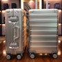 Aluminum Alloy Business Travel Hard Shell Spinner Pull Rod Box TSA Lock Cabin Trolley Suitcase 20"24inch Carry on Luggage