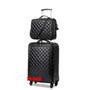 Retro PU Rolling Luggage Set Spinner Women Trolley Case/Bag Travel Suitcase Set Wheels Man Boarding Travel Bag