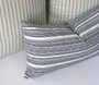 Grey French Country Decorative Pillows / Grey Throw Pillows / Rustic Throw Pillows / 10 Sizes
