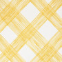 Checked Plaid Schumacher Fabric by the yard / 54" wide Fabric / Light Yellow fabric by the yard / Home Decor Fabric / Yellow Schumacher Fabr