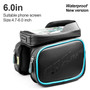 Waterproof Bike Handlebar Bag For 6.0 in Cell Phone