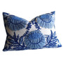 Swedish wool pillow cover / Schumacher pillow cover / Blue and White Pillow cover / Nordic Decor