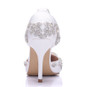 Bridal Crystal Rhinestone Pointed Toe High Heels