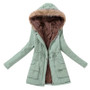 Winter Women Coat 2020 Women's Parka Casual Outwear Military Hooded fur Coat Down Jackets Winter Coat for Female
