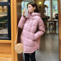 Vielleicht 2020 New Long Hooded Parkas Winter Jacket Women Warm Thick Down Jacket Coat Female Long Winter Coat Women Clothing