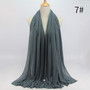 Trendy Women Muslim Jersey Hijab Scarf  Size Plus Hijabs Islamic Shawls Solid Modal Headscarf